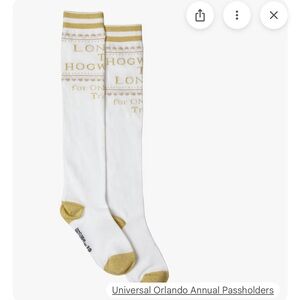 Hogwarts Express Ticket Knee High Socks